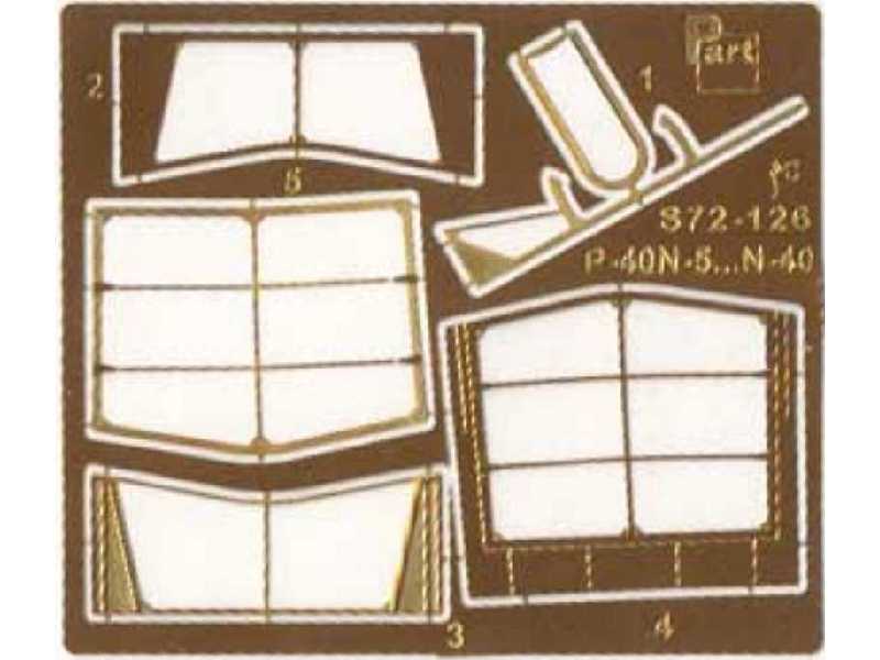 P-40N-1... N-40-canopy frames - zdjęcie 1 P-40N-1... N-40-canopy frames - zdjęcie 1