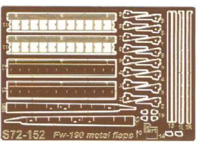 Fw-190A/D/F/G (flaps-metal) Tamiya/Revell - zdjęcie 1 Fw-190A/D/F/G (flaps-metal) Tamiya/Revell - zdjęcie 1