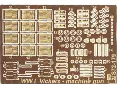 WW I Vickers machine gun - zdjęcie 1