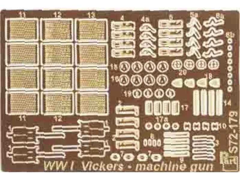 WW I Vickers machine gun - zdjęcie 1 WW I Vickers machine gun - zdjęcie 1