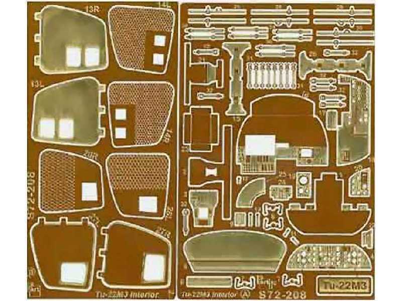 Tu-22M3 interior Italeri - zdjęcie 1