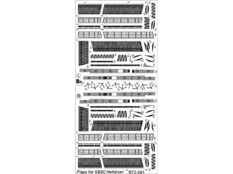 SB2C-4 Helldiver flaps Academy - zdjęcie 1