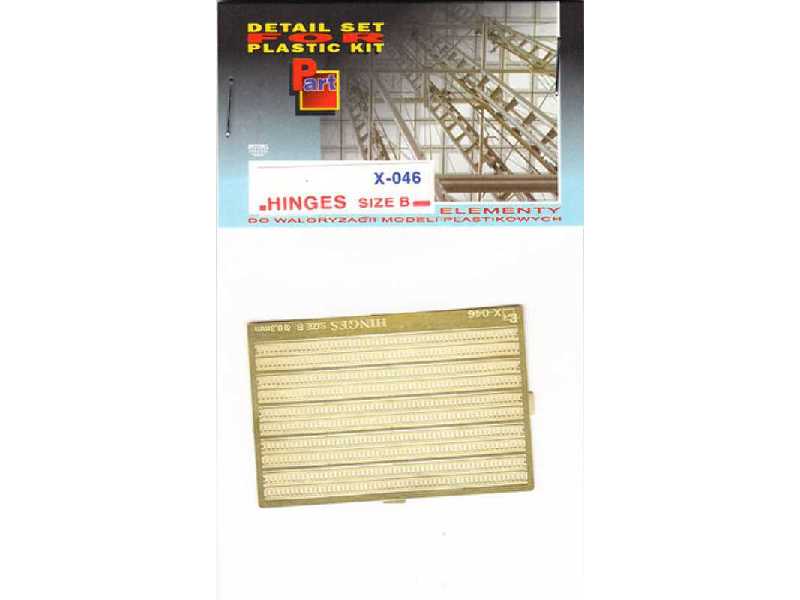Hinges (size B) 0,3mm - zdjęcie 1 Hinges (size B) 0,3mm - zdjęcie 1