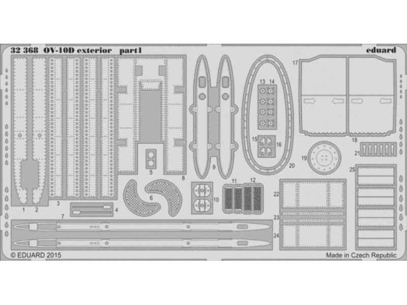 OV-10D exterior 1/32 - Kitty Hawk - zdjęcie 1