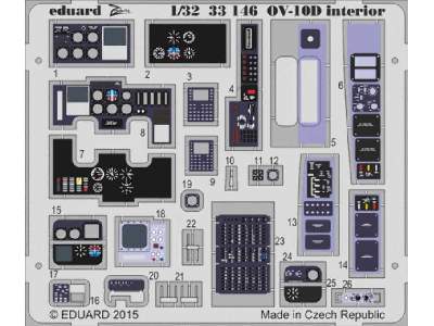 OV-10D interior S. A. 1/32 - Kitty Hawk - zdjęcie 1