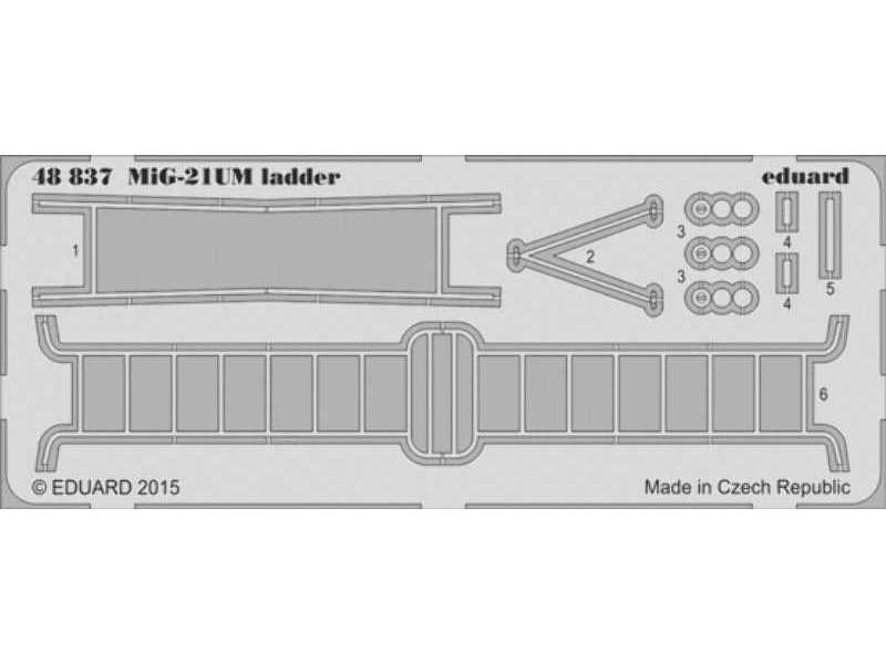MiG-21UM ladder 1/48 - Trumpeter - zdjęcie 1 MiG-21UM ladder 1/48 - Trumpeter - zdjęcie 1
