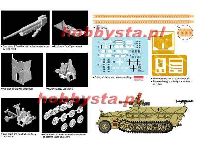 Sd. Kfz. 251/10 Aust. D w/3.7cm PaK - zdjęcie 2