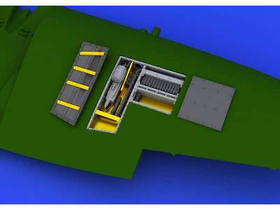 Spitfire Mk. VIII gun bays 1/48 - Eduard - zdjęcie 4