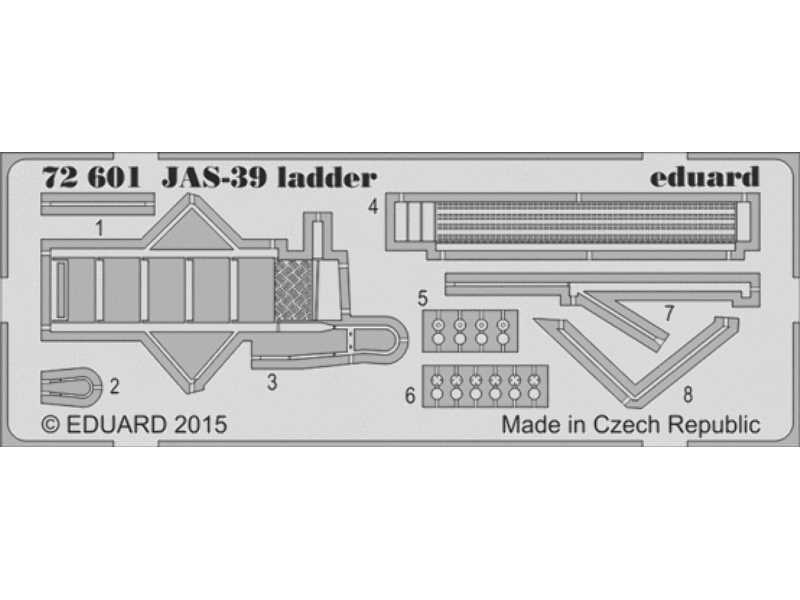 JAS-39 ladder 1/72 - Revell - zdjęcie 1