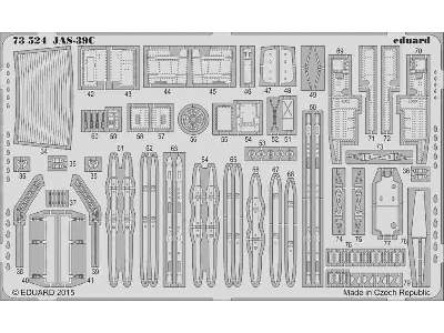 JAS-39C S. A. 1/72 - Revell - zdjęcie 2