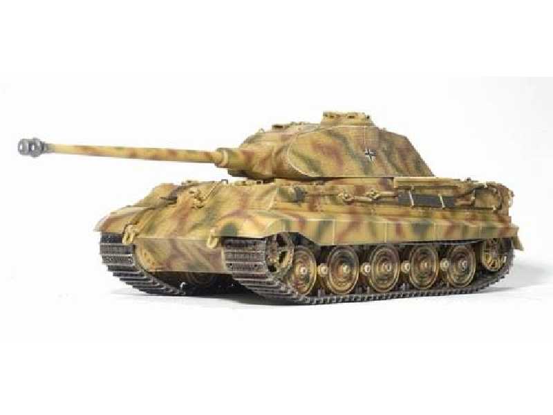 King Tiger Porsche Turret w/Zimmerit s.Pz.Abt.506 - zdjęcie 1 King Tiger Porsche Turret w/Zimmerit s.Pz.Abt.506 - zdjęcie 1