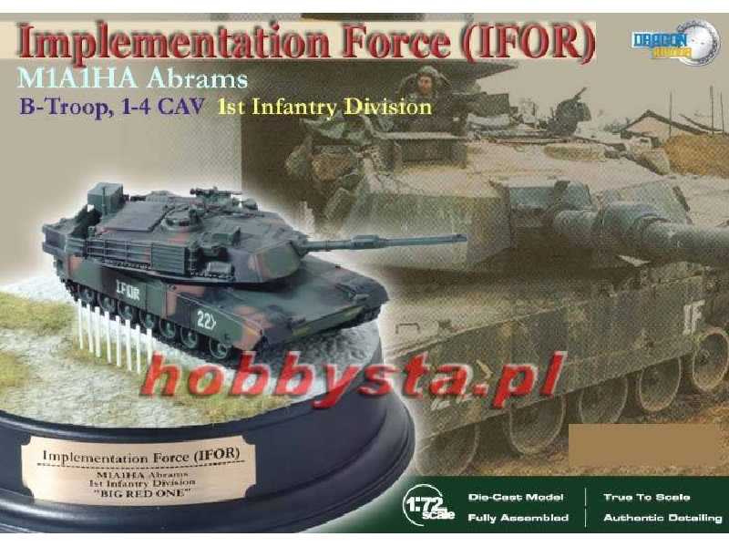 M1A1HA Abrams B-troop 1-4 Cav 1st Infantry Division Force IFOR - zdjęcie 1 M1A1HA Abrams B-troop 1-4 Cav 1st Infantry Division Force IFOR - zdjęcie 1