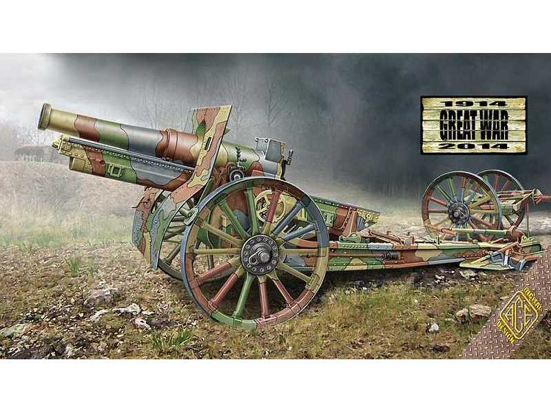 Cannon de 155 C modele 1917 - francuska haubica - zdjęcie 1 Cannon de 155 C modele 1917 - francuska haubica - zdjęcie 1