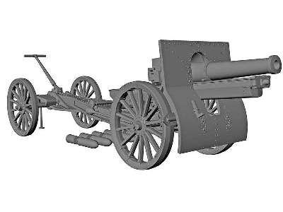 Cannon de 155 C modele 1917 - francuska haubica - zdjęcie 6