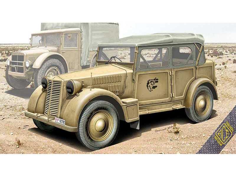 508 CM Coloniale - włoski samochód wojskowy - zdjęcie 1 508 CM Coloniale - włoski samochód wojskowy - zdjęcie 1