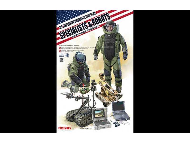 U.S. Explosive Ordnance Disposal Specialists & Robots - zdjęcie 1 U.S. Explosive Ordnance Disposal Specialists & Robots - zdjęcie 1
