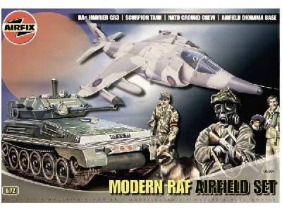 Zestaw Modern RAF Airfield Set - diorama - zdjęcie 1
