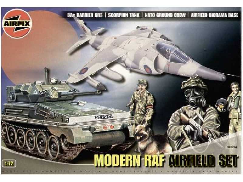 Zestaw Modern RAF Airfield Set - diorama - zdjęcie 1 Zestaw Modern RAF Airfield Set - diorama - zdjęcie 1