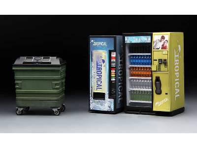 Automaty sprzedające i pojemnik na śmieci - zdjęcie 2