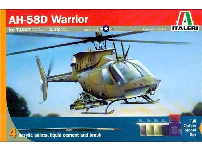 AH-58D Warrior z farbami i klejem - zdjęcie 1 AH-58D Warrior z farbami i klejem - zdjęcie 1