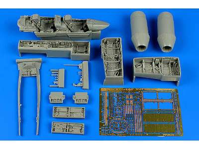 F/A-18F Super Hornet detail set - Hasegawa - zdjęcie 1