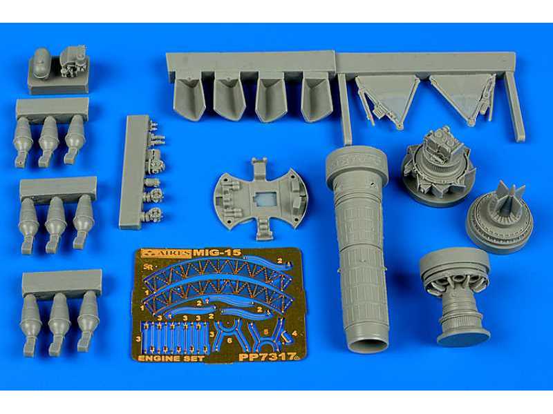 MiG-15bis engine set - Eduard - zdjęcie 1 MiG-15bis engine set - Eduard - zdjęcie 1