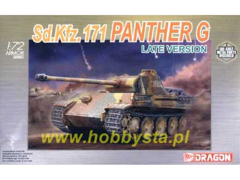 Sd.Kfz. 171 PANTHER G (late version) - zdjęcie 1 Sd.Kfz. 171 PANTHER G (late version) - zdjęcie 1