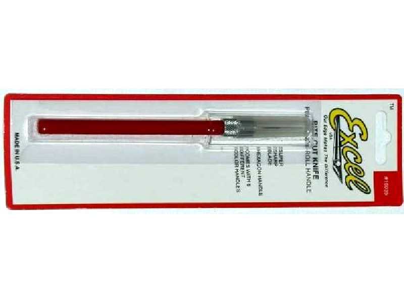 Nożyk modelarski K30 z plastikową czerwoną rączką - zdjęcie 1 Nożyk modelarski K30 z plastikową czerwoną rączką - zdjęcie 1