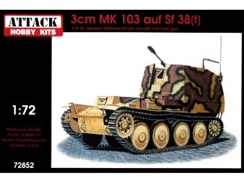 3cm MK 103 auf Sf 38(t) - zdjęcie 1 3cm MK 103 auf Sf 38(t) - zdjęcie 1