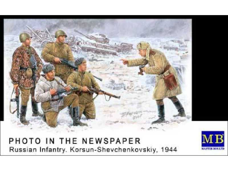 Figurki Rosyjska piechota 1944 - zdjęcie 1 Figurki Rosyjska piechota 1944 - zdjęcie 1