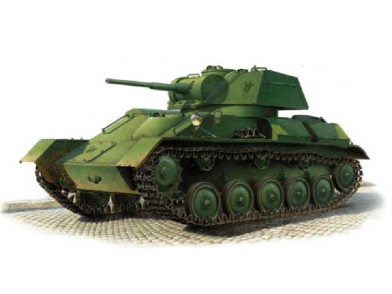 Sowiecki czołg T-80 z załogą - zdjęcie 1 Sowiecki czołg T-80 z załogą - zdjęcie 1