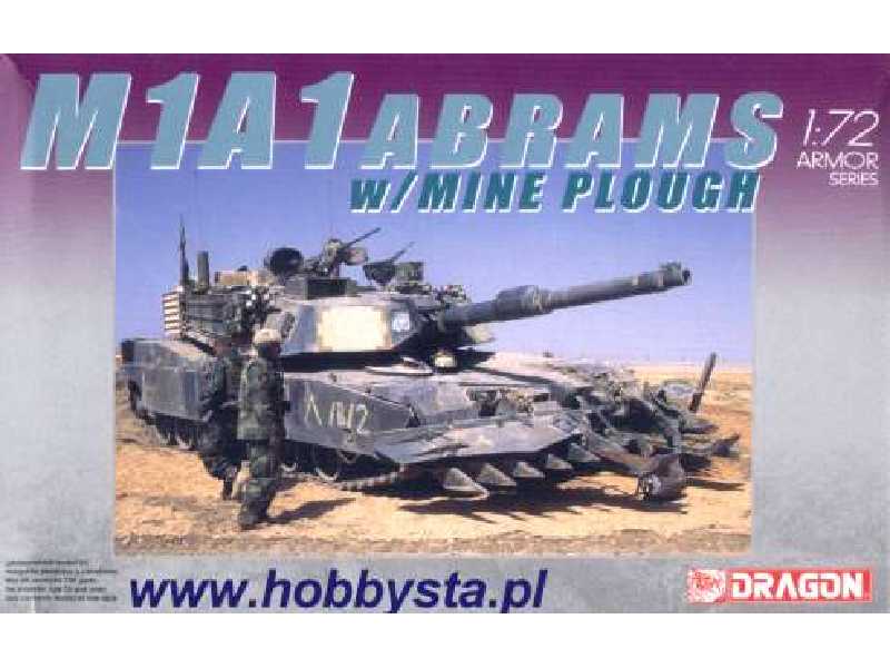 M1A1 ABRAMS w/mine plough - zdjęcie 1 M1A1 ABRAMS w/mine plough - zdjęcie 1