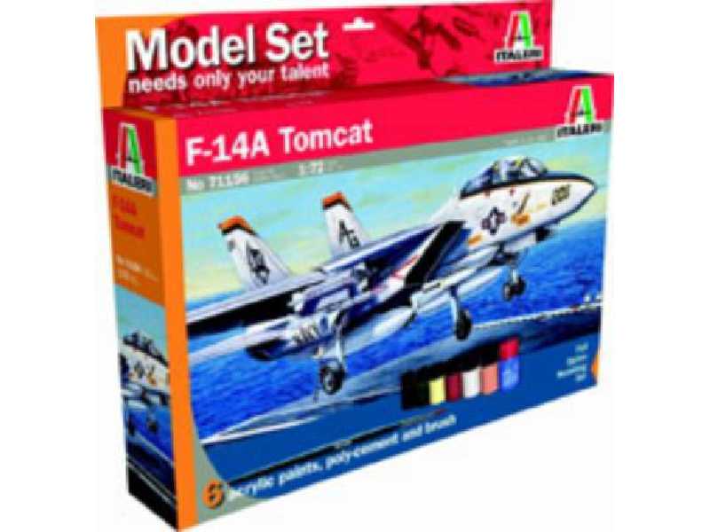 F-14A Tomcat z farbami i klejem - zdjęcie 1 F-14A Tomcat z farbami i klejem - zdjęcie 1