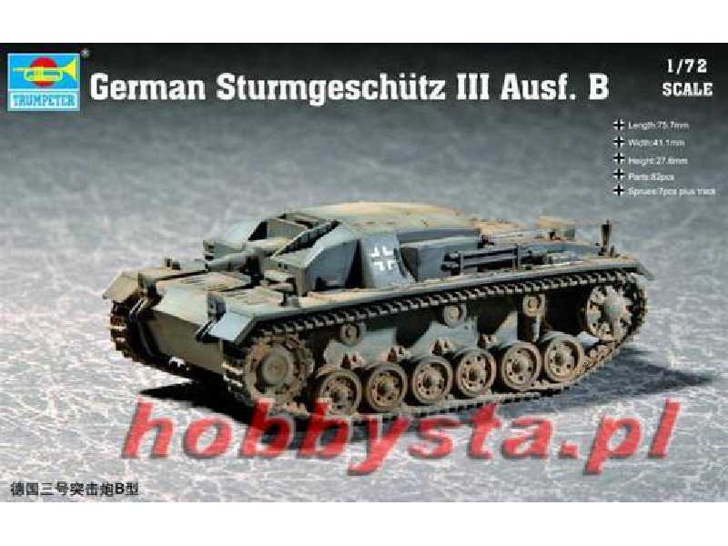 Sturmgeschutz III Ausf. B - zdjęcie 1 Sturmgeschutz III Ausf. B - zdjęcie 1