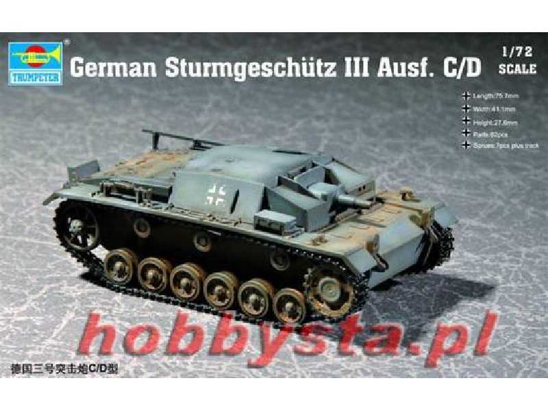 Sturmgeschutz III Ausf. C/D - zdjęcie 1 Sturmgeschutz III Ausf. C/D - zdjęcie 1
