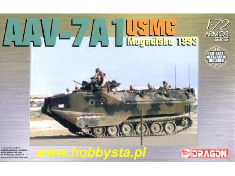 AAV-7A1 USMC Mogadishu 1993 - zdjęcie 1 AAV-7A1 USMC Mogadishu 1993 - zdjęcie 1