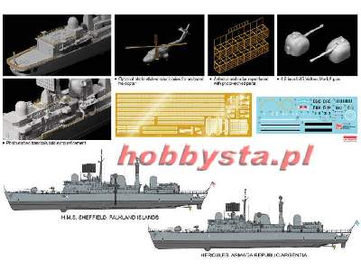 H.M.S. Sheffield Type 42 Destroyer Batch I - zdjęcie 2