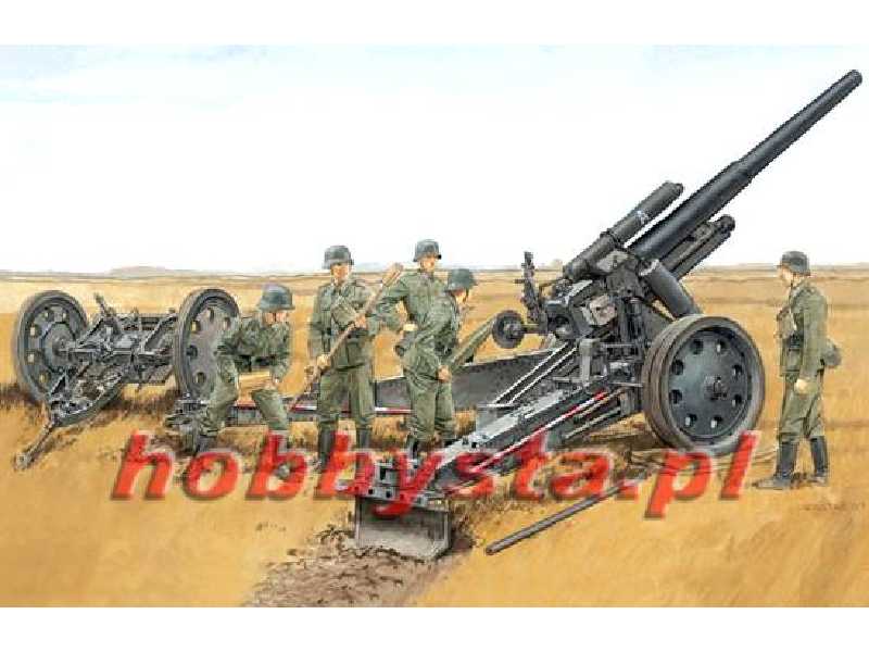German sFH 18 Howitzer w/Limber - zdjęcie 1 German sFH 18 Howitzer w/Limber - zdjęcie 1