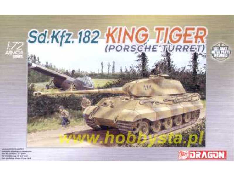 Sd.Kfz. 182 King Tiger (Porshe Turret) - zdjęcie 1 Sd.Kfz. 182 King Tiger (Porshe Turret) - zdjęcie 1