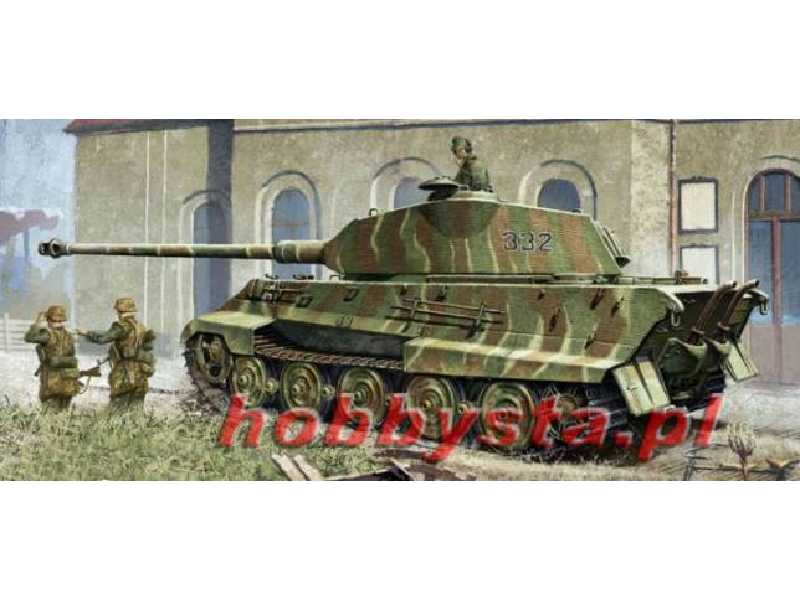 Sd. Kfz 182 Kingtiger Porsche Turret w/Zimmerit - zdjęcie 1 Sd. Kfz 182 Kingtiger Porsche Turret w/Zimmerit - zdjęcie 1
