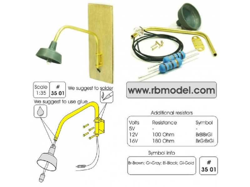 Lampa montowana na budunku - zdjęcie 1 Lampa montowana na budunku - zdjęcie 1