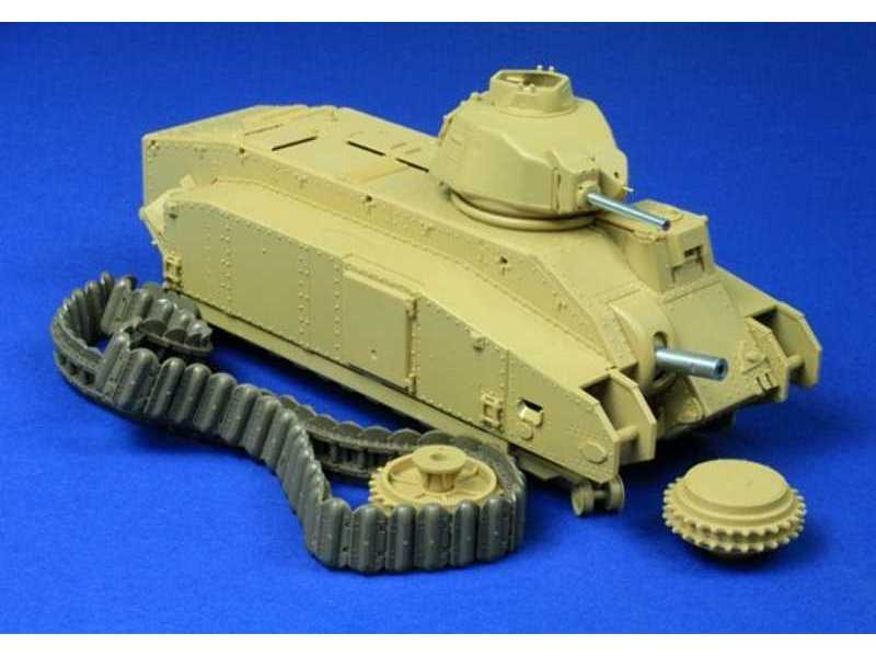 Lufa 75 mm & 47 mm & 7.5 mm MG Char B1 bis - zdjęcie 1 Lufa 75 mm & 47 mm & 7.5 mm MG Char B1 bis - zdjęcie 1