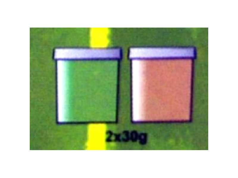 Masa modelarska chemoutwardzalna - 2 x 30 g - zdjęcie 1 Masa modelarska chemoutwardzalna - 2 x 30 g - zdjęcie 1