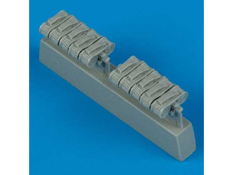 Bf 110C/D M.G. Drum Mags Eduard - zdjęcie 1 Bf 110C/D M.G. Drum Mags Eduard - zdjęcie 1