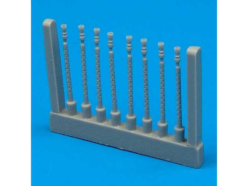 Lancaster Gun Barrels Round Perforated Hasegawa - zdjęcie 1 Lancaster Gun Barrels Round Perforated Hasegawa - zdjęcie 1