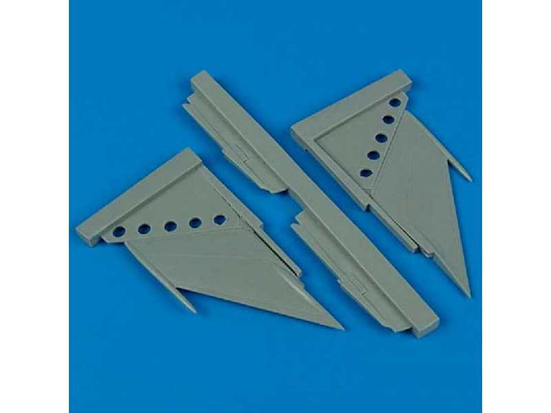 MiG-21MF/bis/SMT Correct Stabilizers Fujimi - zdjęcie 1 MiG-21MF/bis/SMT Correct Stabilizers Fujimi - zdjęcie 1