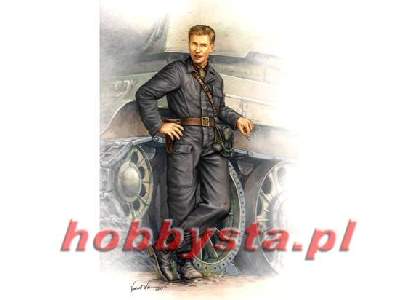 Figurka Radziecki czołgista - II Wojna Światowa - zdjęcie 1