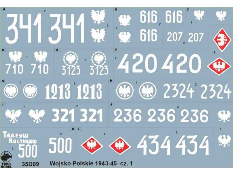 Wojsko Polskie 1943-45 cz.1 - zdjęcie 1 Wojsko Polskie 1943-45 cz.1 - zdjęcie 1