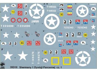 Polskie Shermany - 1 DPanc, Europa zachodnia 1944-45 cz.1 - zdjęcie 1