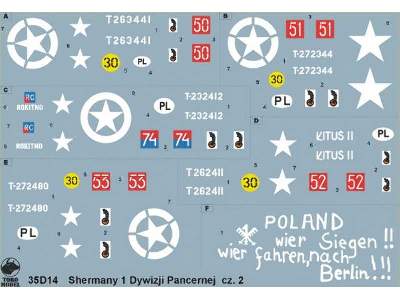 Polskie Shermany - 1 DPanc, Europa zachodnia 1944-45 cz.2 - zdjęcie 1